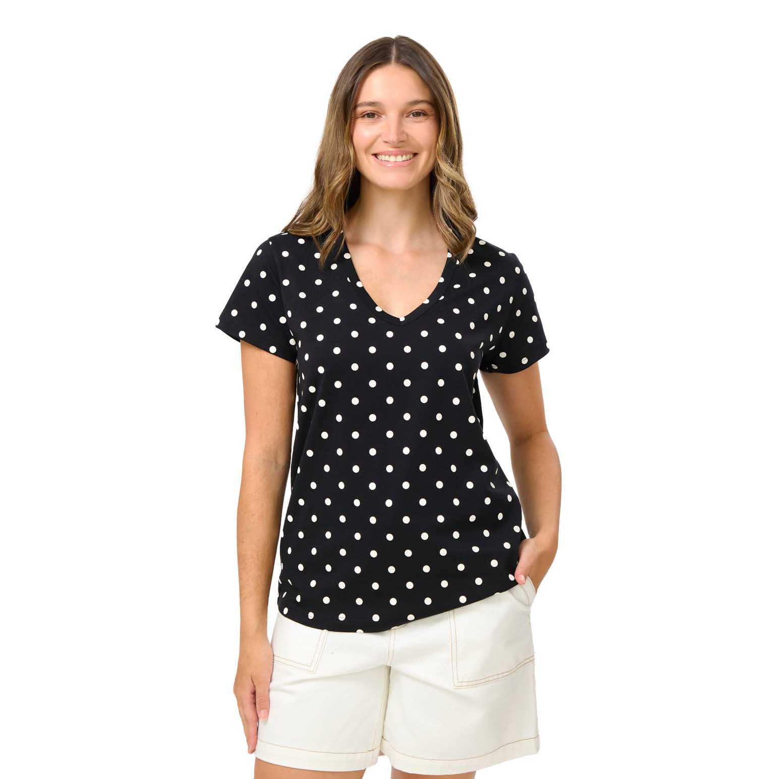 Stella + Gemma Classic V Tee